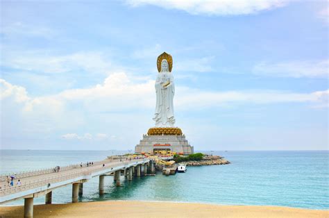 南海观音|三亚必去 世界上最高观音像南山寺攻略南海南海观音